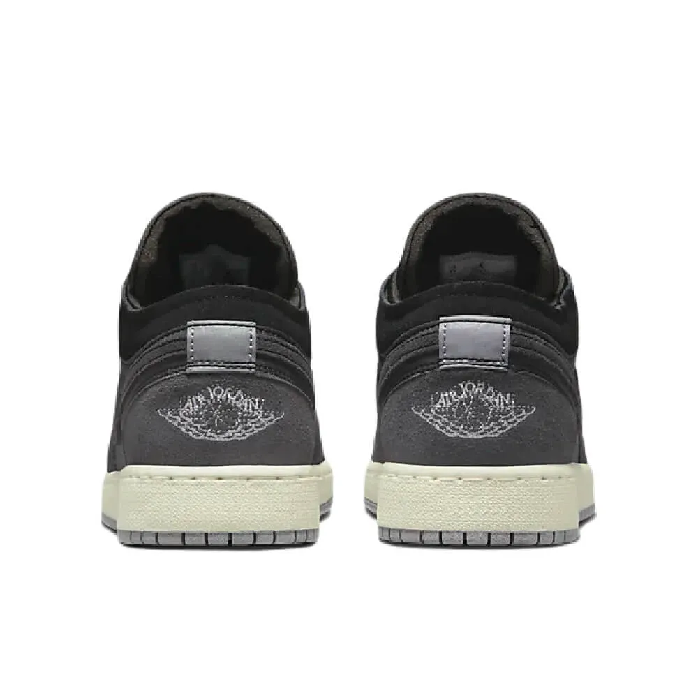Nike Air Jordan 1 Low SE Craft, Dark Grey/Black/Beige